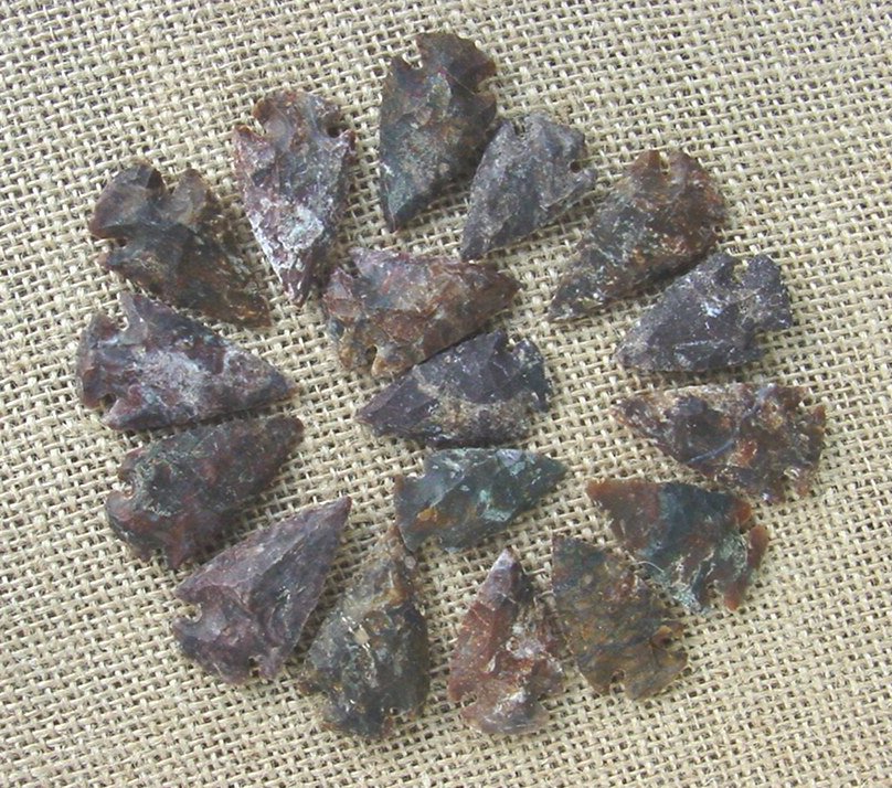 17 arrowheads reproduction specialty beautiful arrowheads ks186