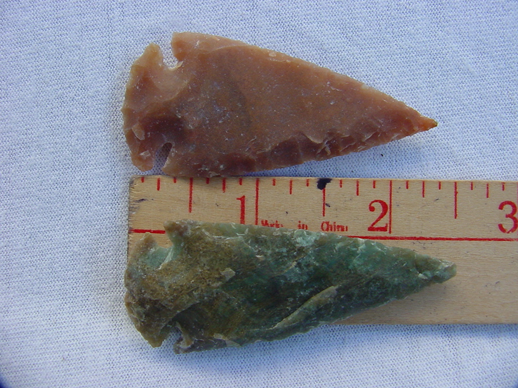 5 Handmade Indian Agate Stone Arrowheads - 3 Inch Natural Gemstone Spearheads