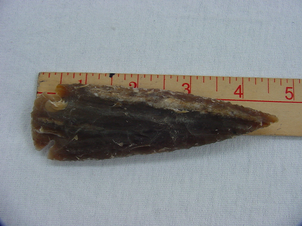 Reproduction arrowheads 4 1/2 inch jasper x567