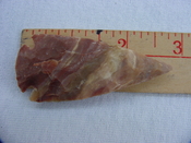 Reproduction arrow head arrowhead 2 3/4  inch jasper x968
