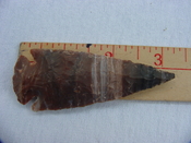 Reproduction spearhead point spear head 3 1/4  inch jasper x998