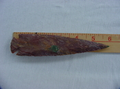 Reproduction arrowheads 5 3/4 inch jasper x13