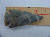 Reproduction arrowhead 2 1/4  inch jasper arrow head  x792