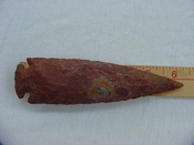 Reproduction arrowheads 6 1/4 inch jasper x24