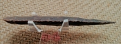 Reproduction spearhead 5-3/4 inch replica stone jasper ya411