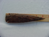 Reproduction arrowheads 6 1/4 inch jasper x17