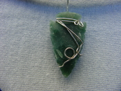 Arrowhead necklace stone reproduction jasper #5