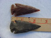 2 reproduction arrow heads 2 1/2 inch jasper arrowheadz89