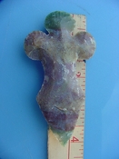 Reproduction arrowhead cross 4 inch jasper cr34