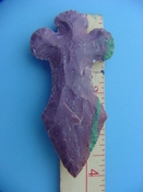 Reproduction arrowhead cross 4 inch jasper cr52