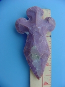 Reproduction arrowhead cross 3 3/4 inch jasper cr29