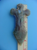 Reproduction arrowhead cross 4 1/2  inch jasper cr48