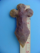 Reproduction arrowhead cross 4 1/2 inch jasper cr66