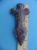 Reproduction arrowhead cross 4 1/2 inch jasper cr3