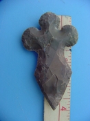 Reproduction arrowhead cross 4 inch jasper cr64