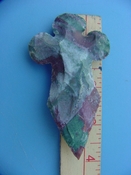 Reproduction arrowhead cross 4 inch jasper cr13