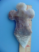 Reproduction arrowhead cross 4 inch jasper cr23