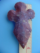 Reproduction arrowhead cross 4 inch jasper cr8