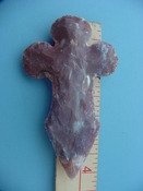 Reproduction arrowhead cross 4 inch jasper cr6