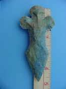 Reproduction arrowhead cross 4 3/4 inch jasper cr51