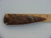 Reproduction arrowheads 5 3/4 inch jasper x70