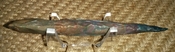 Reproduction 5 inch jasper spearhead stone point for sale ya303