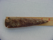 Reproduction arrowheads 5 3/4 inch jasper x69