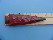 Reproduction arrowhead  4 inch jasper z351