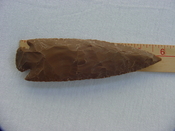 Reproduction arrowheads 5 3/4 inch jasper x65