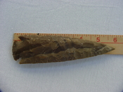 Reproduction arrowheads 5 3/4 inch jasper x61