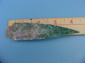 Reproduction arrowhead cross 4 1/4  inch jasper z339
