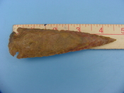 Reproduction arrowhead  4 1/2 inch jasper z282