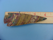 Reproduction spear head spearhead point 4 inch jasper z281