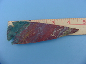 Reproduction arrowhead  4 1/2 inch jasper z241