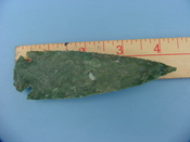 Reproduction arrowhead  4 1/4 inch jasper z260