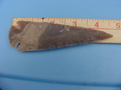 Reproduction arrowhead  4 1/2 inch jasper z289