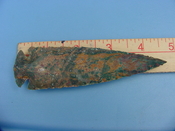 Reproduction arrowhead  4 1/2  inch jasper z278