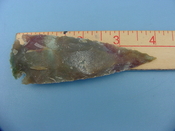 Reproduction arrowhead  4 inch jasper z256