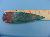 Reproduction arrowhead  4 1/2 inch jasper z265