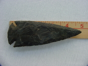 Reproduction arrowheads 4 3/4 inch jasper spearhead point x76