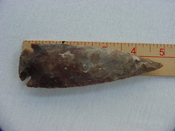 Reproduction arrowheads 4 3/4 inch jasper spearhead point x75