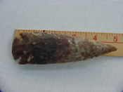 Reproduction arrowheads 4 3/4 inch jasper spearhead point x75