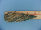 Reproduction arrowhead  4 1/4 inch jasper z331