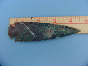 Reproduction arrowhead  4 1/2 inch jasper z234