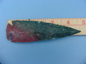 Reproduction arrowhead  4 1/2 inch jasper z218