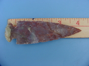 Reproduction arrowhead  4 inch jasper z294