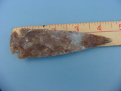 Reproduction arrowhead  4 1/2 inch jasper z333