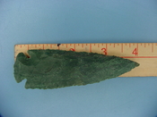 Reproduction arrowhead  4 inch jasper z259