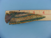 Reproduction spear head spearhead point 4 inch jasper z283