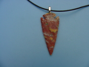 2 1/2" arrowhead necklace reproduction beautiful replica wrn47